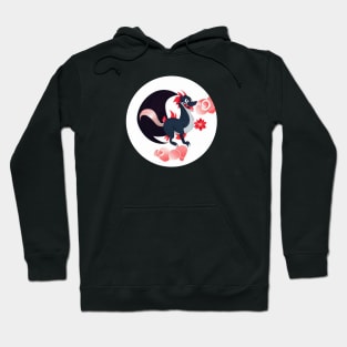 Red Moon Dragon Hoodie